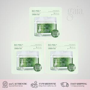 NEOGEN Bio-Peel Gauze Peeling Green Tea 3pcs – Soothing Exfoliating Pads